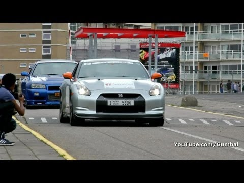 Nissan GT-R R35 + Skyline GTR R34 - PURE SOUND!!