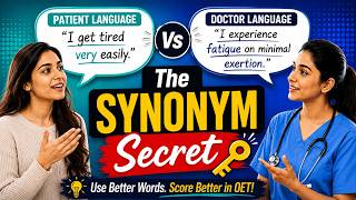 OET Listening Secret: Why Patients Say "Awful Headaches" But Notes Say "Severe" | The Synonym Skill
