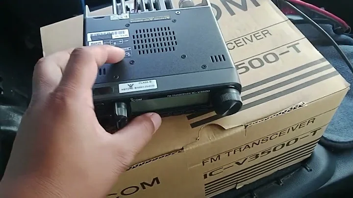 icom ic v3500-T มาชมกันครับ
