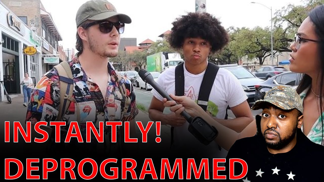 White College Student DEPROGRAMMED After Claiming He Has White Privilege But Can’t Explain Why!