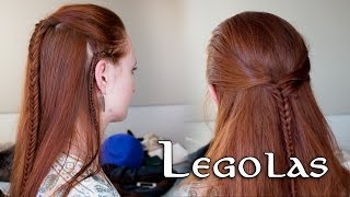 Lord of the Rings Hair Tutorial for Men  Legolas