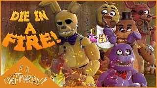 Fnafblender - Die In A Fire Remake Short Animation