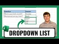 How to Make a Drop Down List in Excel