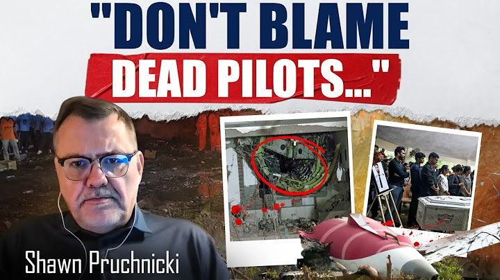"Easy to Blame Dead Pilots..." Top US Aviation Expert Shawn Pruchnicki Slams Foreign Media