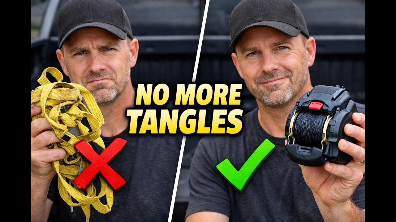 Я больше никогда не буду пользоваться обычными ремнями с храповым механизмом… (Обзор выдвижных ре...