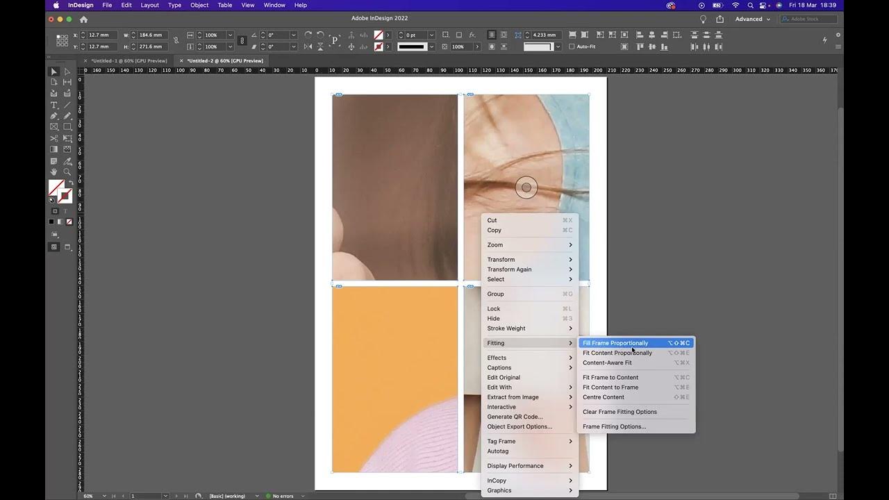 Gap Tool Adobe InDesign YouTube