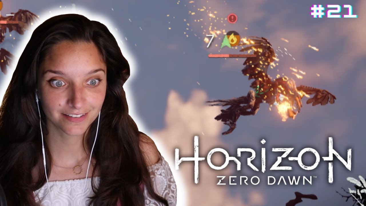 Heading towards Meridian, Fighting the first Glinthawks Horizon Zero