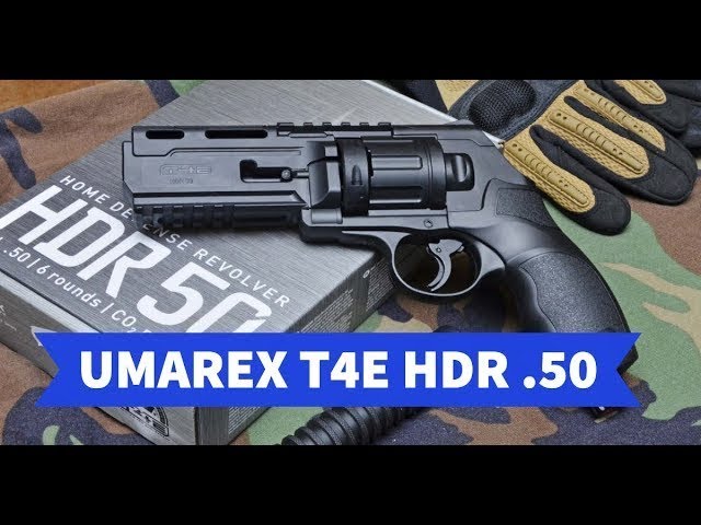 Umarex T4E HDR .50 caliber for home defense and informal target shooting 