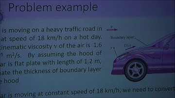 Fluid Mechanics II- Lecture 6: Boundary Layer Concept 2/4