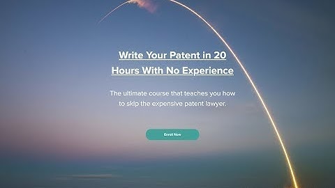 Secrets to DIY Patent Writing - No Experience Needed