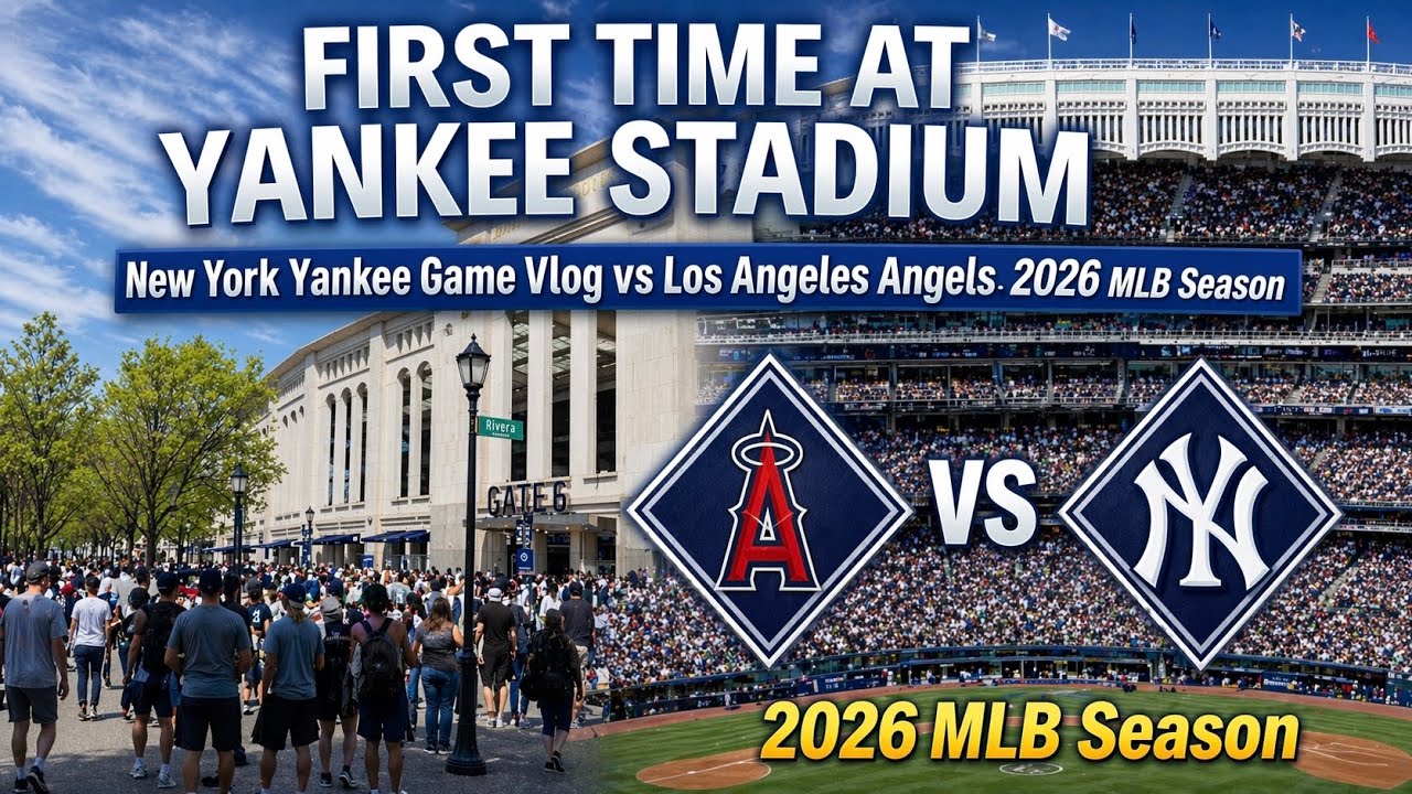 First Time At Yankee Stadium New York Yankees Game Vlog Vs Los Angeles 