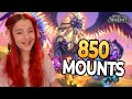 I collected 850 mounts in wow dragonflight
