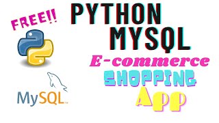 PYTHON AND MYSQL PROJECT | SIMPLE e- commerce /SHOPPING APP.