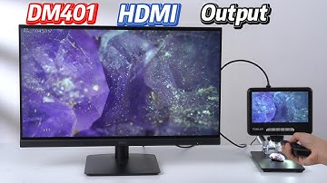 How to use the remote control to control the DM 401 microscope?
