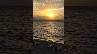 Sunset is always better on the beach 🌅😍 #sunset #travel #ocean #beach #vibes #beautiful #shorts