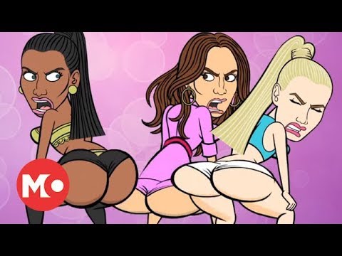 Download Nicki Minaj vs. Iggy Azalea – Whose Booty’s Better? (Like, Share, Die)