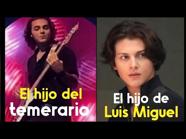 Hijo de Adolfo Angel y el hijo de Luis Miguel 