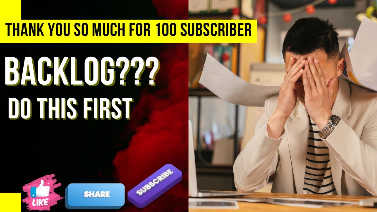 IF U HAVE BACKLOG DONT WORRY | 