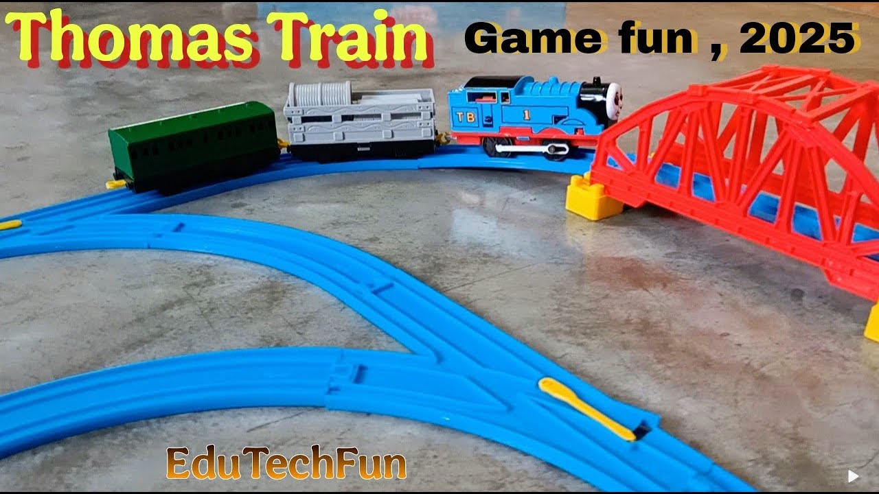 🚂 Thomas Train Game Adventure | थॉमस ट्रेन का धमाकेदार गेमप्ले | Kids Fun Gameplay 2025