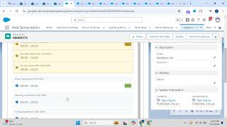 UPDATE A SCHEDULE | FIELD SERVICE SCHEDULING #salesforce #trailhead #fieldservice