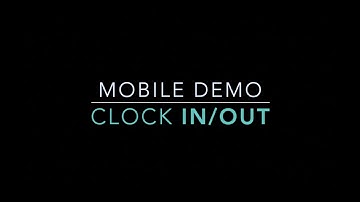 Mobile Attendance Function: Clock IN/OUT & Live Sync