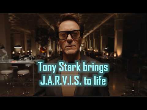 Tony Stark brings J.A.R.V.I.S. to life! Robert Downey Jr. All Trailer SPECS - Smart Glasses Snap