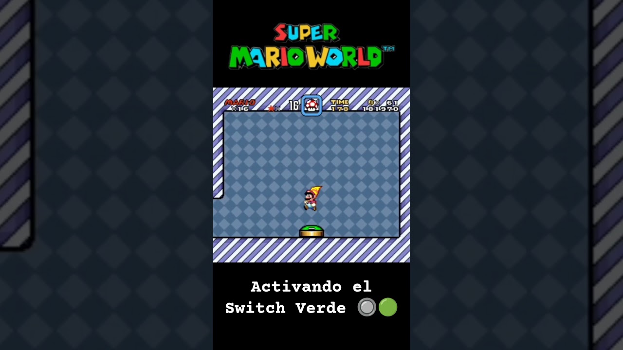 Switch Verde en #supermarioworld #mariobros #retro #nintendo #green #switch