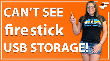 FIRESTICK USB-OPSLAG IS NIET TE ZIEN | FIRESTICK OPSLAGHULP