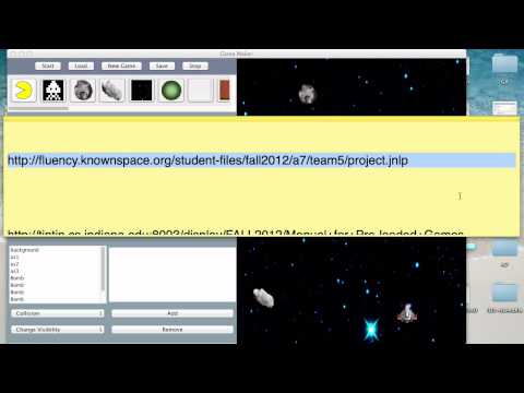 Webstartable GameMaker - Asteroids Demo