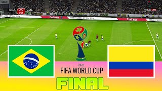 BRAZIL vs COLOMBIA - Final FIFA World Cup 2026 | Full Match All Goals | Football Match