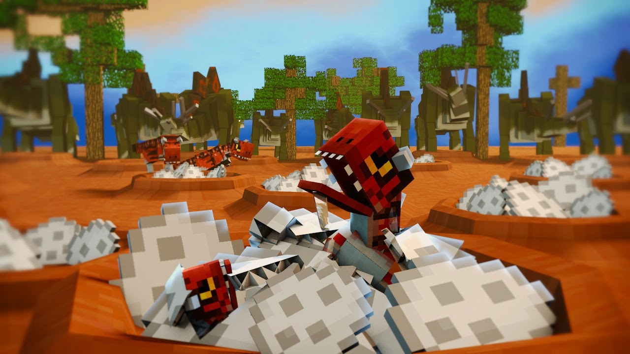 Minecraft  HATCHING DINOSAURS! (Jurassic World Adventure 