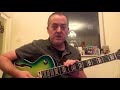 Playing the chords of G Major using four note arpeggios