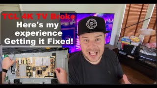 Broken 4K TCL Roku TV Repaired  | My Experience! Net Worth