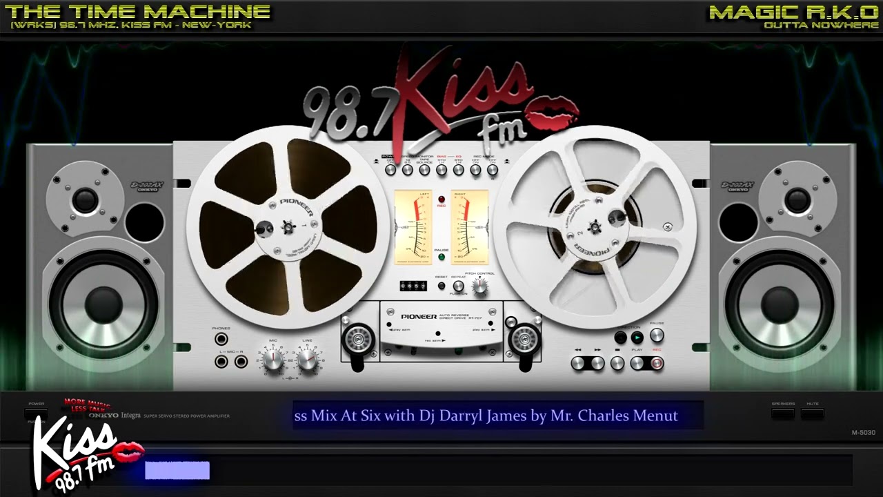 WRKS] 98.7 Mhz, Kiss FM (1991-04-19) Kiss Mix At Six with Dj