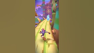 Crash Bandicoot: On the Run! Frosty Ant Drone Defeated! 💎 199