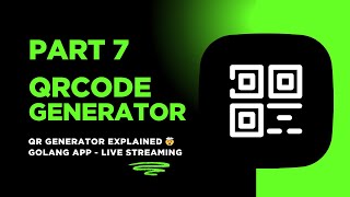 ⚡ GoLang QR Code Generator Explained (Part 7) | Factory Pattern + Clean Architecture
