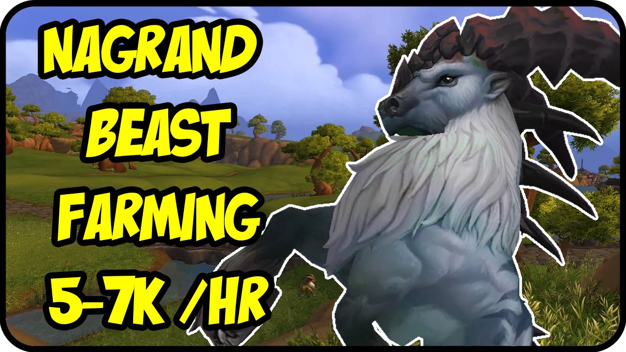 WoW Gold Farming Patch 6.2.4 Nagrand Gold Making Hearty Soup Bone