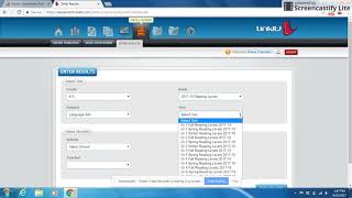 Entering Guided Reading Levels into Data Locker in LinkIt!