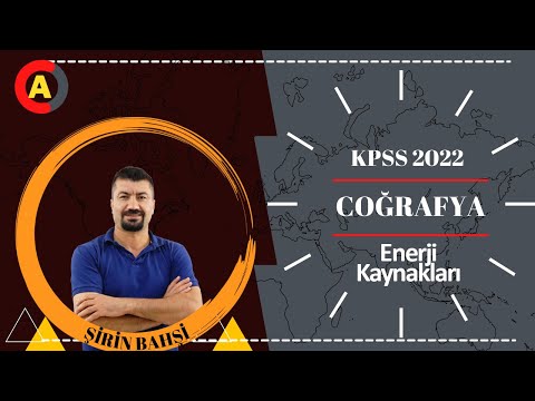 37 - KPSS COĞRAFYA -  Türkiye'de Enerji Kaynakları I