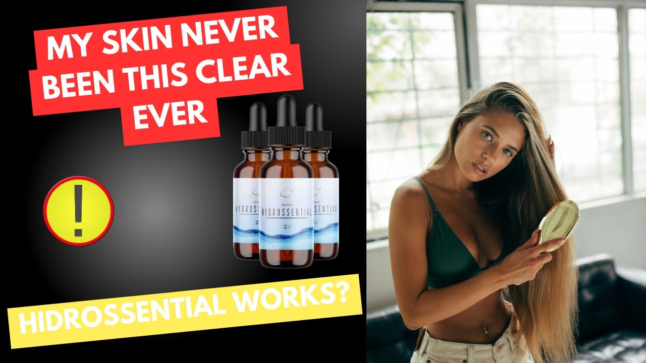 My Skin Never Been This Clear Ever. Hidrossential Works? Revolutionary Skincare Serum Review.