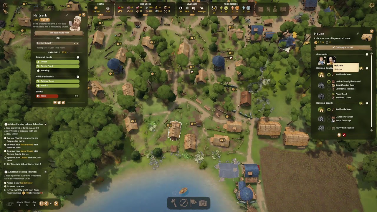 [Foundation] Simple Town Building (Chill gameplay)