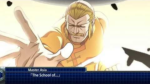 Super Robot Wars T: Master Gundam All attacks