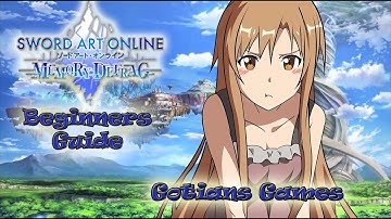 Sword Art Online Memory Defrag Beginners Guide #2 Farming and upgrading items