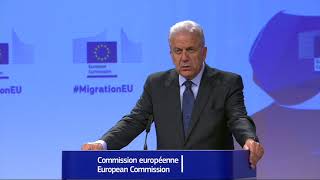 Famous Remarks by Commissioner Avramopoulos on migration and on upgrading the EU Visa Information System Profile