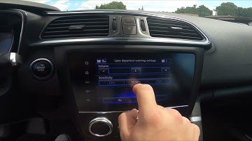 How to Enable or Disable Lane Departure Warning in Renault Kadjar ( 2015 – now )