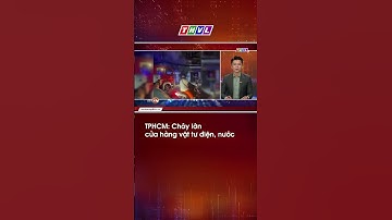 TPHCM: Cháy lớn cửa hàng vật tư điện, nước #shorts