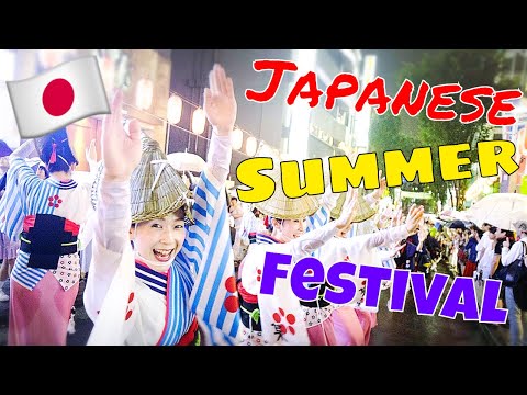 Japanese Summer Festival (Kagurazaka Matsuri) in Tokyo - Go! Go Nihon Live Show