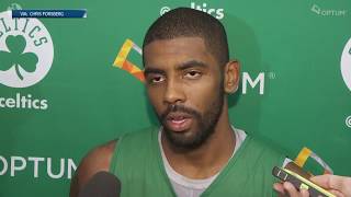 Kyrie Irving On Opening Night With Cavs And LeBron | Oct 17, 2017