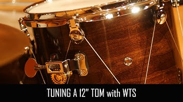 Tuning a 12" rack tom with the Welch Tuning System