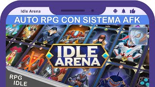 Idle Arena: batalla de héroes a distancia Gameplay Android screenshot 2
